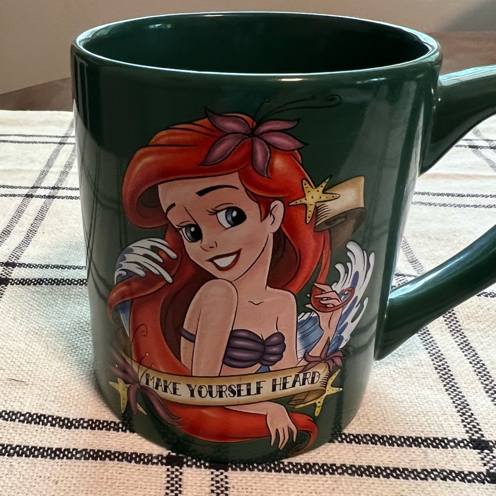 Disney Arial coffee mug.